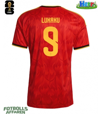 Belgien Romelu Lukaku #9 Hemmatröja VM 2026 Kortärmad